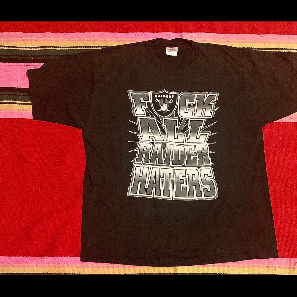 Vintage 2002 F all Raider Haters Tee